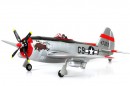 Самолет FMS Mini Republic P-47 Thunderbolt Balls out 2.4GHz RTF New V2 (750mm) (FMS027 Balls out)