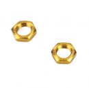 Гайки Team Magic Serrated Wheel Gold 2 шт.