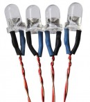 Бортовые огни квадрокоптера Hubsan X4 Blue
