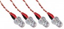 Бортовые огни квадрокоптера Hubsan X4 Red