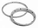 Кільця кріплення шин 1/5 (SILVER / 2компл) посилені (HPI Racing, HPI3272)