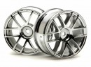 HPI Racing Диски 1/10 - SPLIT 6 WHEEL, хром, ширина 26мм, 2шт (HPI3797)