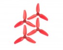 Пропеллер HQProp T3x3x3 (2CW+2CCW) Poly Carbonate (Light Red)