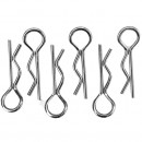 Клипсы крепления кузова HSP Racing для 1/8 (6 шт.)