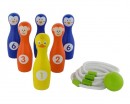 Ігровий набір Viga Toys 2-в-1 Боулінг і кільце (50665)