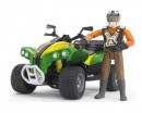 Квадроцикл Bruder і фігурка водія 1:16