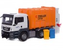 Автомодель Bruder MAN TGS мусоровоз 1:16 (оранжевый)