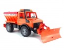 Автомодель Bruder MB Unimog снегоуборочный 1:16
