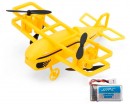 Квадрокоптер-самолет JJRC H95 (желтый) с 2мя аккумуляторами Квадрокоптер-самолет JJRC H95 (желтый) с 2мя аккумуляторами