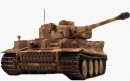 Колекційна модель танка VSTank German Tiger I - 1:24 EP (Yellow / Brown Strip)