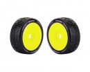 Колесо 1/8 Buggy Louise B-PHANTOM Racing Super Soft, Yellow 2шт. (L-T3152VY)