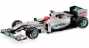 Коллекционная модель автомобиля Minichamps 1/18 F-1 Mercedes GP MGP W01 2010