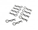 Комплект клипс Team Magic R8 Angled Body Clip (10 шт.)