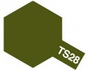 Фарба-спрей 100 мл. TS-28 оливковий Драб 2 (Радянська бронетехніка) (Tamiya, 85028)