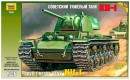 Збірна модель Зірка радянський важкий танк 1940 року з гарматою Л-11 «КВ-1» 1:35