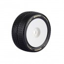 Колеса Louise T-TURBO Sport для 1/8 Truggy (вылет 1/2) белые 2шт