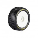 Колеса Louise T-PIRATE Sport для 1/8 Truggy (виліт 1/2) білі 2шт