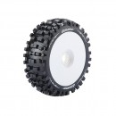 Колесо 1/8 Buggy Louise B-ULLDOZE Soft White (2шт.)