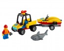 Конструктор Lego City Пляжный спасательный вездеход, 79 деталей (60286)