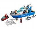 Конструктор Lego City Катер полицейского патруля, 276 деталей (60277)