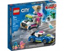 Конструктор LEGO City Полицейское преследование фургона с мороженым 317 деталей (60314)