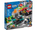 Конструктор LEGO City Пожарная спасательная служба и полицейское преследование 295 деталей (60319)