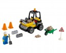Конструктор Lego City Автомобиль для дорожных работ, 58 деталей (60284)