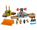 Конструктор Lego City Грузовик для шоу каскадеров, 420 деталей (60294)