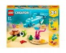 Конструктор Lego Creator 3-in-1 Дельфин и черепаха 137 деталей (31128)