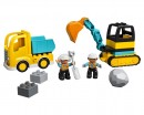 Конструктор Lego Duplo Грузовик и гусеничный экскаватор, 20 деталей (10931)