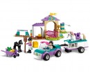 Конструктор Lego Friends Тренировка лошади и прицеп для перевозки, 148 деталей (41441)