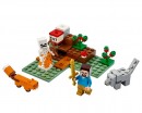 Конструктор Lego Minecraft Приключения в тайге, 74 детали (21162)