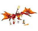 Конструктор Lego Ninjago Атака огненного дракона, 563 детали (71753)