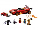 Конструктор Lego Ninjago Ниндзя-перехватчик Х-1, 599 деталей (71737)