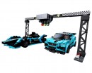 Конструктор Lego Speed Champions Formula E Panasonic Jaguar Racing GEN2 car & Jaguar I-PACE eTROPHY, 565 деталей (76898)