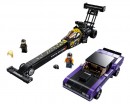 Конструктор Lego Speed Champions Mopar Dodge//SRT Top Fuel Dragster and 1970 Dodge Challenger T/A, 627 деталей (76904)