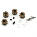 Шестигранні колісні адаптери Losi для XXX-SCT (4 шт.)