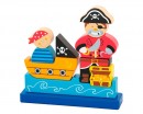 Магнітна дерев'яна іграшка Viga Toys Пірат (50077)