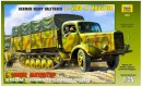 Сборная модель Звезда немецкий полугусеничный грузовик L4000R «Маультир» 1:35