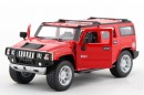 Машина Meizhi Hummer H2 1:24 металлическая (красный)