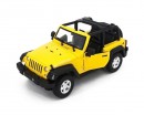 Машинка Meizhi Jeep Wrangler 1:14, 27 МГц (Желтая)