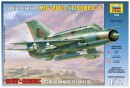 Сборная модель Звезда советский истребитель «МиГ-21БИС» 1:72