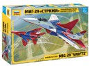 Сборная модель Звезда авиационная группа высшего пилотажа «МиГ-29» Стрижи 1:72