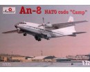 Збірна модель Amodel Військово-транспортний літак Antonov An-8 AEROFLOT 1:72 (AMO72225)