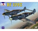 Збірна модель Amodel Важкий винищувач Messerschmitt Bf-109Z 1:72 (AMO72217)