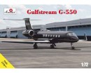 Збірна модель Amodel Пасажирський реактивний літак G-550 Gulfstream 1:72 (AMO72361)