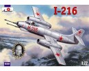 Збірна модель Amodel Винищувач-перехоплювач I-216 1:72 (AMO72237)