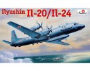 Сборная модель Amodel Разведывательный самолет Ilyushin Il-20/24 1:72 (AMO72013)