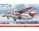 Сборная модель Amodel Чехословацкий самолет Let L-410M/MU Turbolet 1:144 (AMO1467-01)