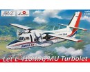 Сборная модель Amodel Чехословацкий самолет Let L-410MA/MU Turbolet, Slovakia, West Germany, Congo 1:144 (AMO1467-02)